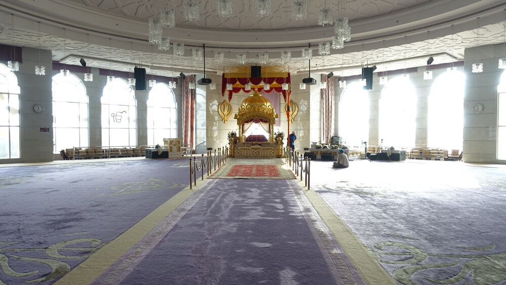 Inside Dubai Gurdwara